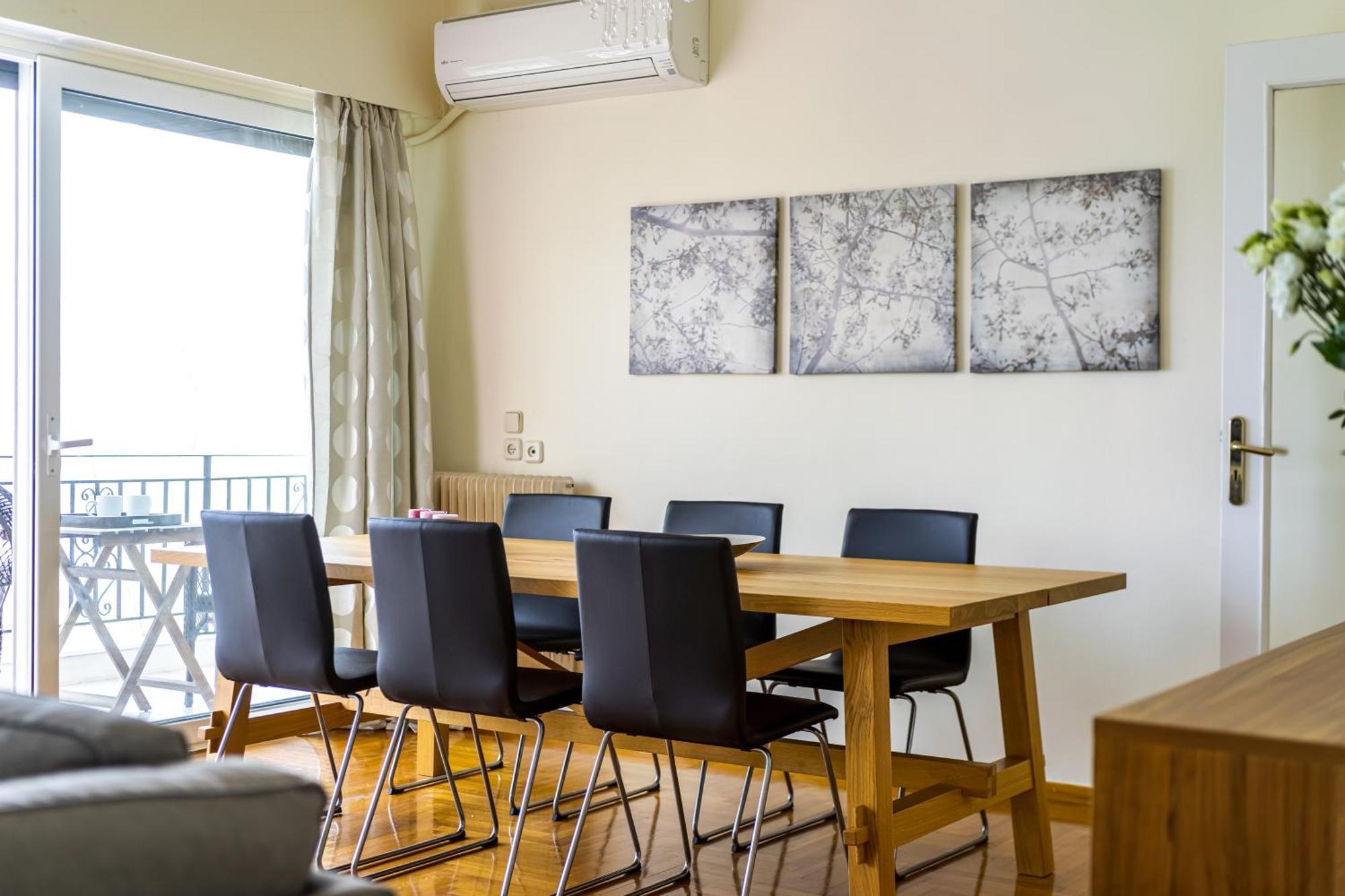 Bright Central Apartment With Splendid Sea View! Chalkida Bagian luar foto