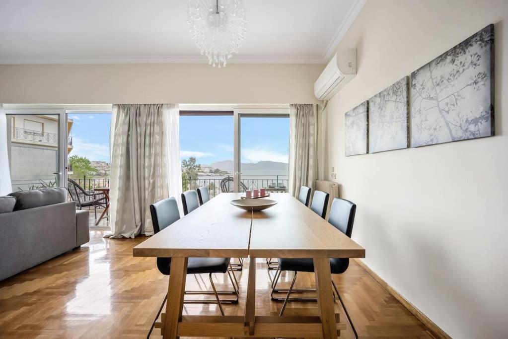 Bright Central Apartment With Splendid Sea View! Chalkida Bagian luar foto